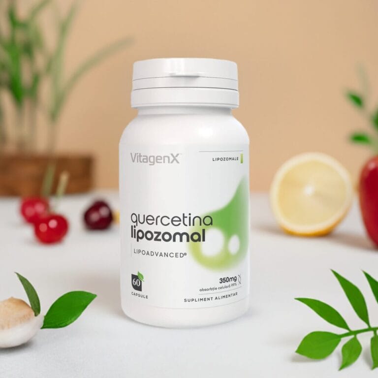 Quercetina Lipozomal 350mg 1 Quercetina Lipozomal 350mg Absorbtie celulara de 99 60 capsule Fara aditivi edited 1