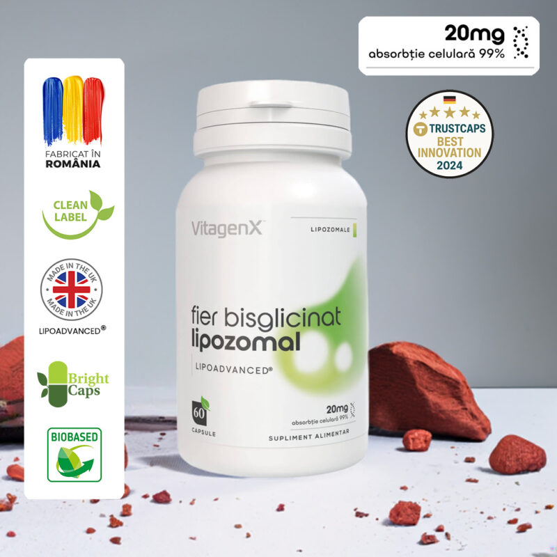 Fier Bisglicinat Lipozomal 20mg